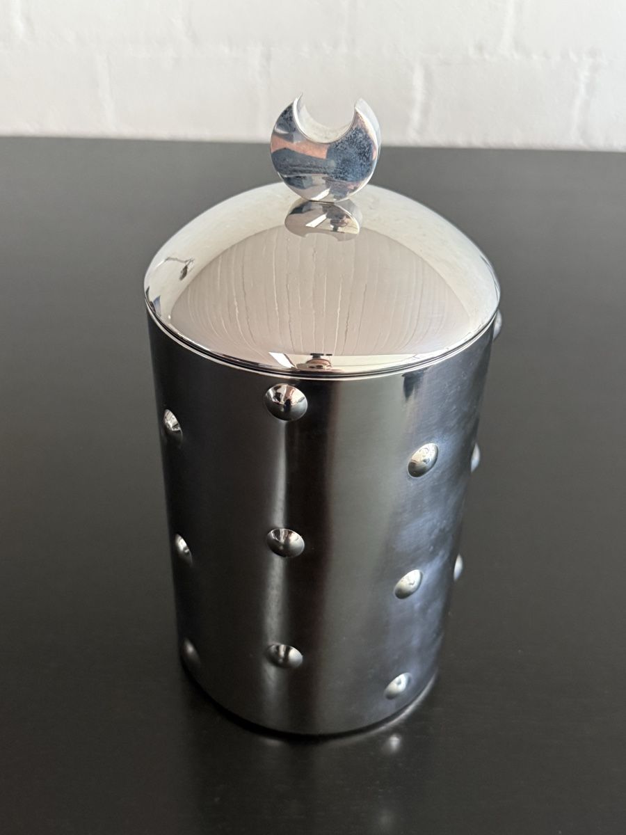 Alessi Contenitori & Simili: Alessi Vorratsdose Kalisto mit Mondgriff – Nuovo (secondo la descrizione) da Rüti ZH venduto da Dauli