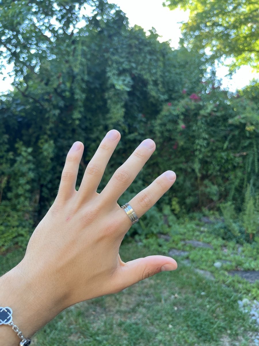 Ringe: Ring aus Edelstahl mit Rillen 20 mm Modeschmuck – Neu (gemäss Beschreibung) aus Tägerwilen von Alexander716 6