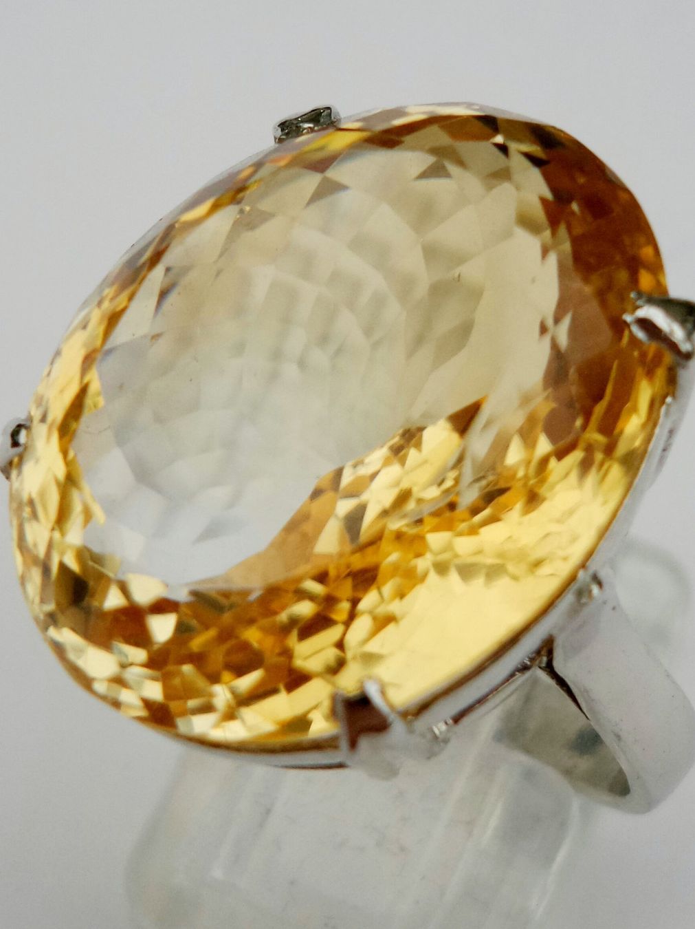 Ringe: Citrin Solitaire Ring – Neu (gemäss Beschreibung) aus Zürich von Benedikt21 7