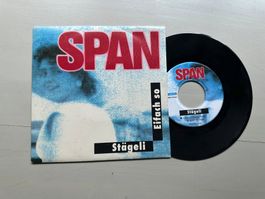 SPAN tolle Stägeli Single Kult Berner Rock CH SBB 80's SWISS