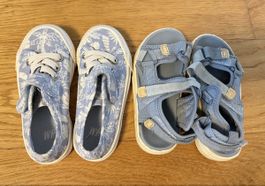 Badesandalen Scuba und Schuhe aus Textil Sommer H&M Gr. 24