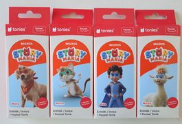 4 Stk. Pocket Tonies Migros Story Mania  Neu und OV.