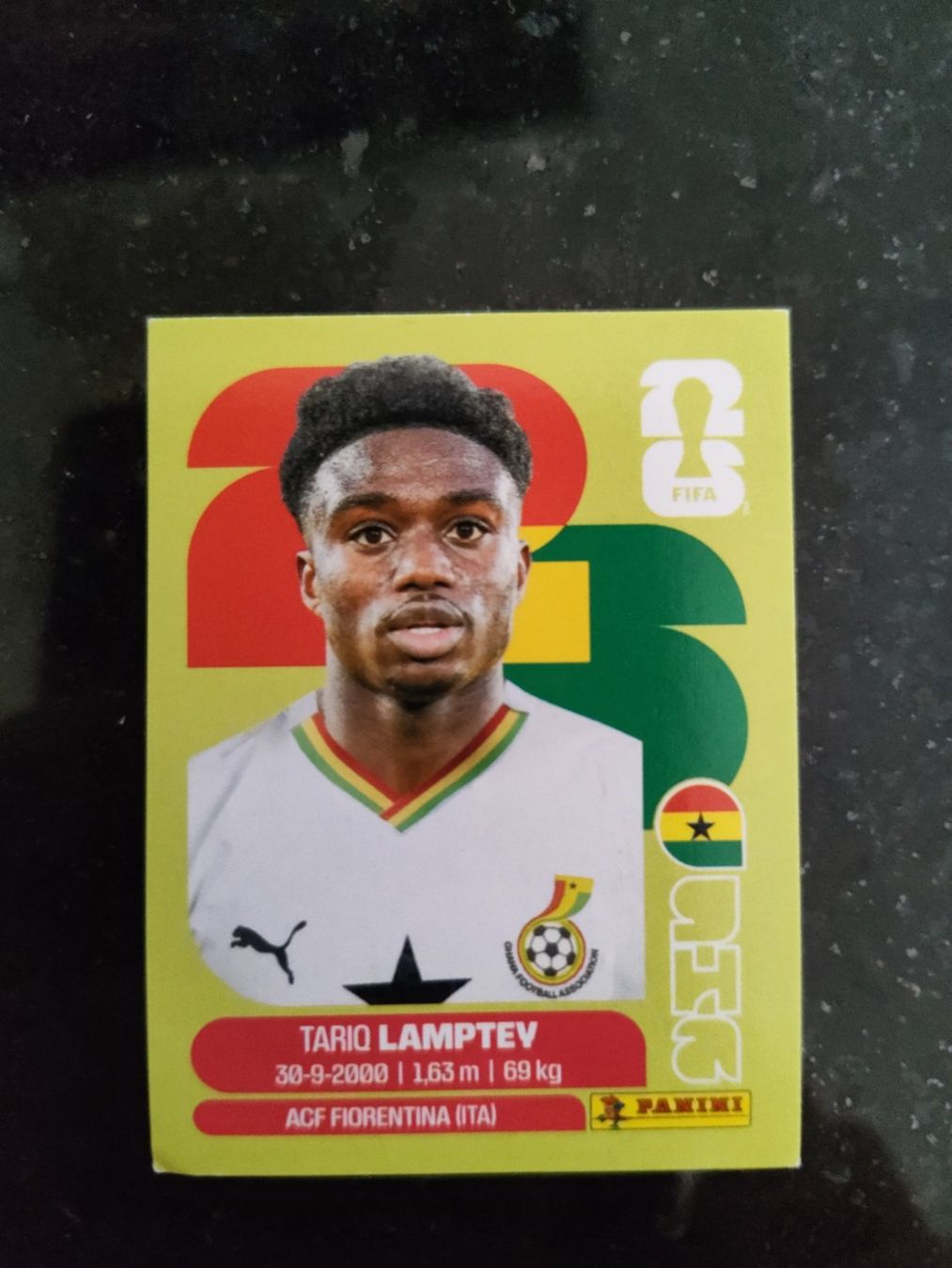 Panini Carte collezionabili: Panini WM 2026, GHA 3, Lamptev – Usato da Aarburg venduto da gloeckgloeck