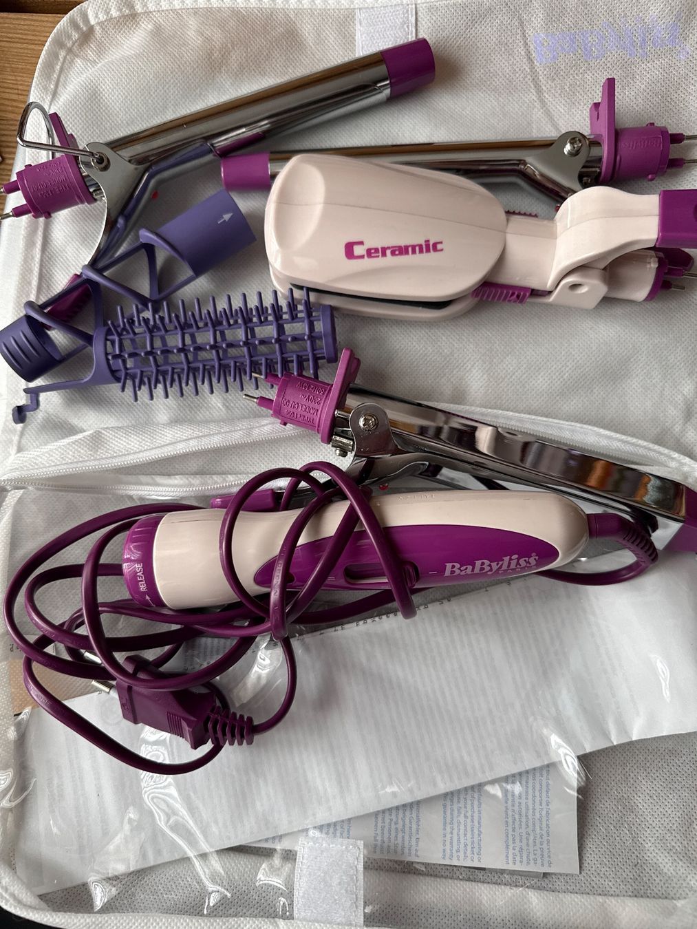 BaByliss Lockenstäbe & Haarglätter: BaByliss Haarstyling Set Ceramic – Gebraucht aus Oberdiessbach von sonira