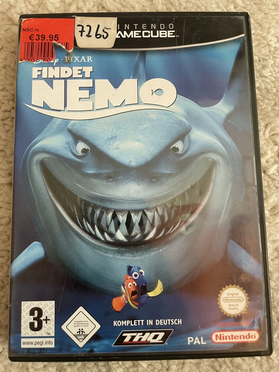Spiele: Jeu Nintendo Gamecube - Le Monde de Némo - Complet! – Gebraucht aus Corin-de-la-Crête von Iggyjones