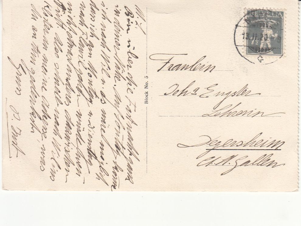 Ansichtskarten: Holzfuhre 1920 – Gebraucht aus Bürglen TG von StampGraf 1