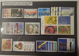 Set Briefmarken postfrisch Nr. 62 Jahresserie 1996