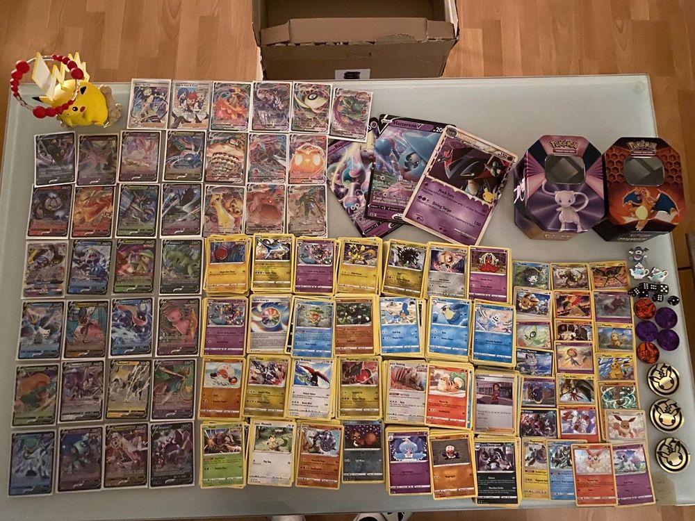 100 Pokémonkarten Geschenkpaket – Seltene Karten Garantiert! – Ideal Als Geschenk Für Sammler & Fans