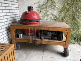 Kamado Joe Classic II mit viel Zubehör
