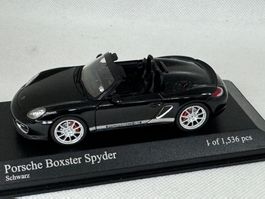 Porsche Boxster Spyder Minichamps 1:43