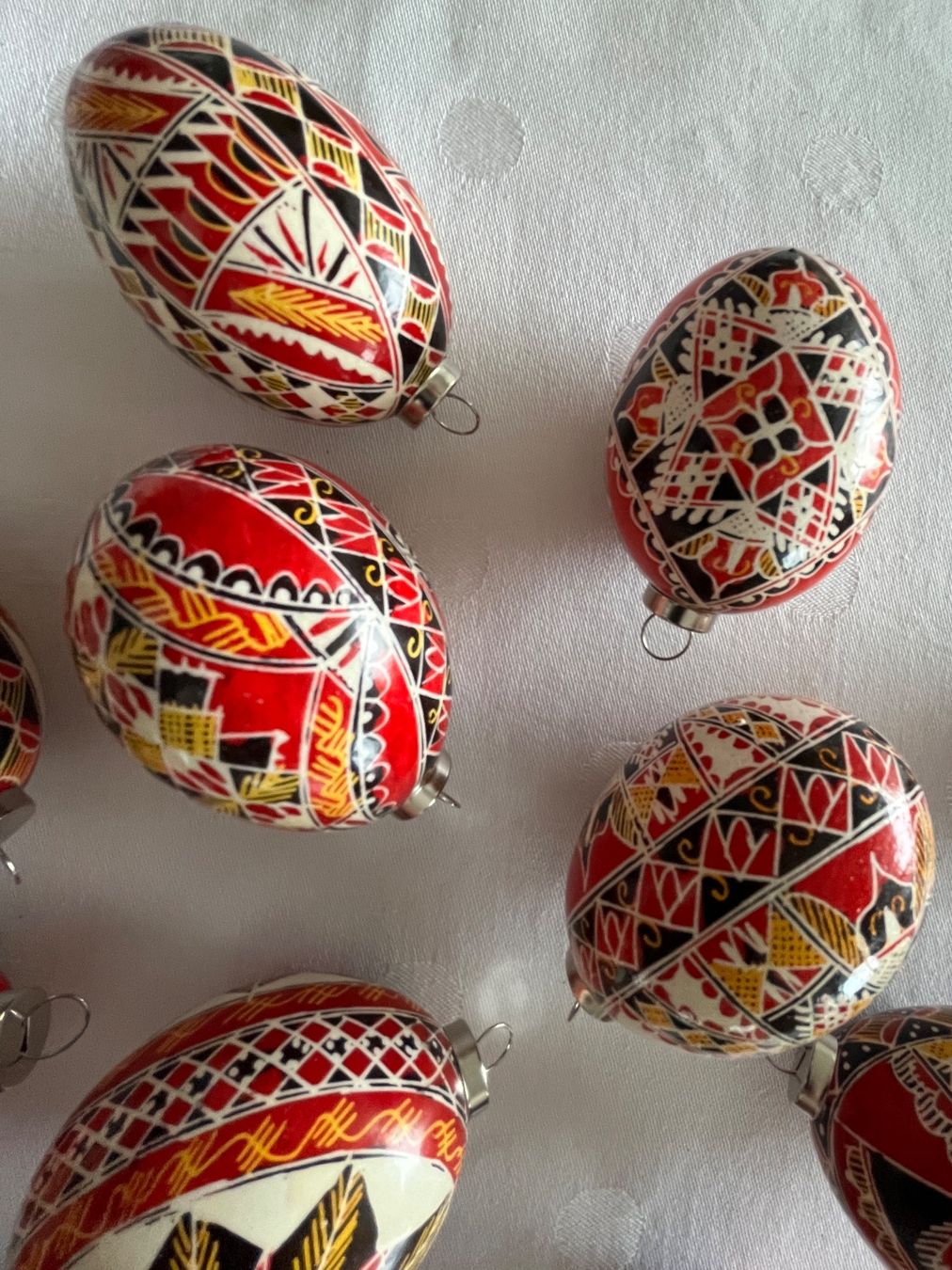 Tutte le decorazioni: Osterdeko: 12 wunderschöne handbemalte Ostereier – Usato da Stetten AG venduto da Brissago25 2