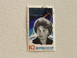 Cosmo und Space Theme Briefmarke