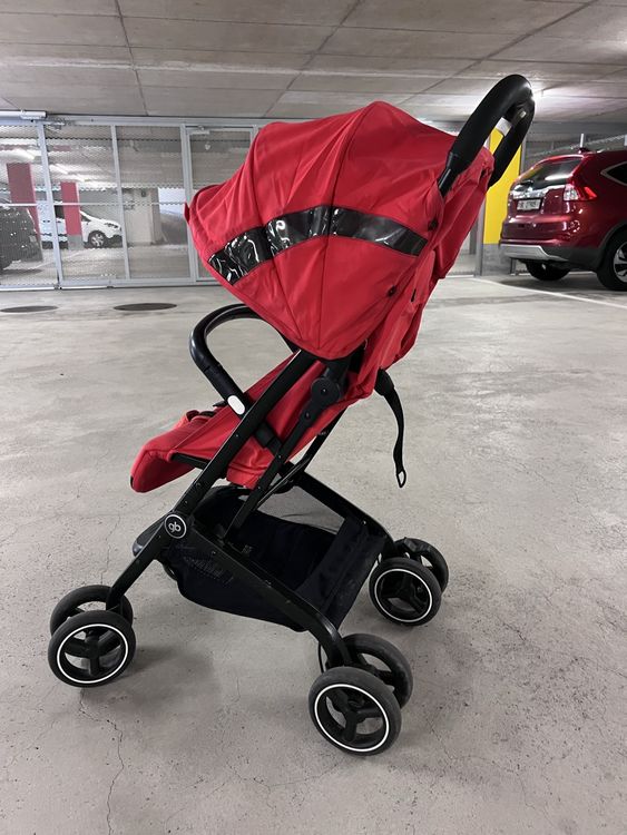 4moms Origami Kinderwagen Stoffbezug In Rot - Wechselcover Für Mehr Frische & Style
