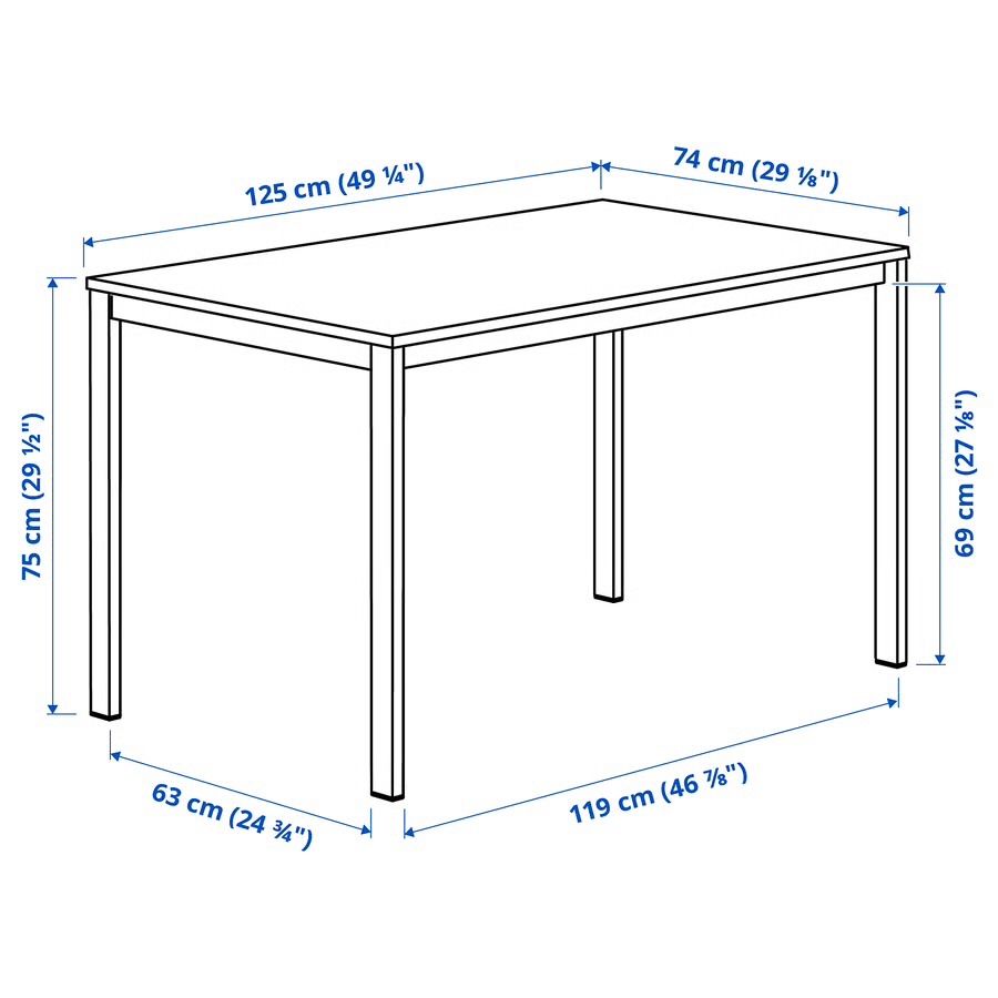 Ikea Tische: IKEA Vihals Tisch – Gebraucht aus Zürich von ana_7ndr 2