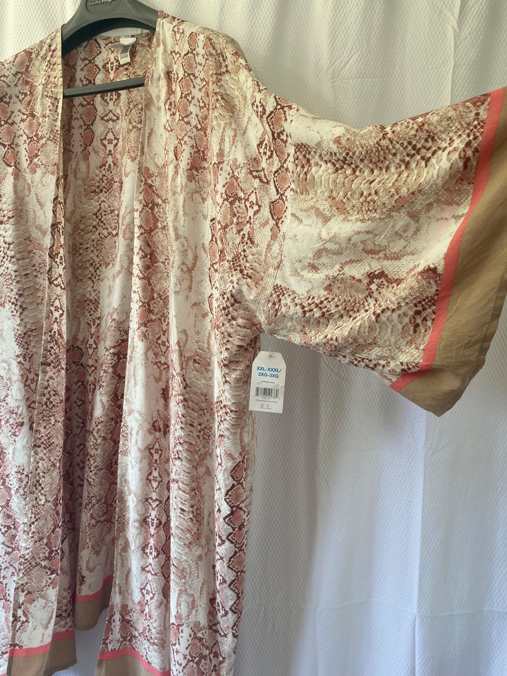 Kimono: Neuer Kimonomantel Sommermantel TIME & TRU - 100 % Viskose – Nuovo (secondo la descrizione) da Besazio venduto da lionheart63 7