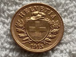 2 centimes/rappen 1915