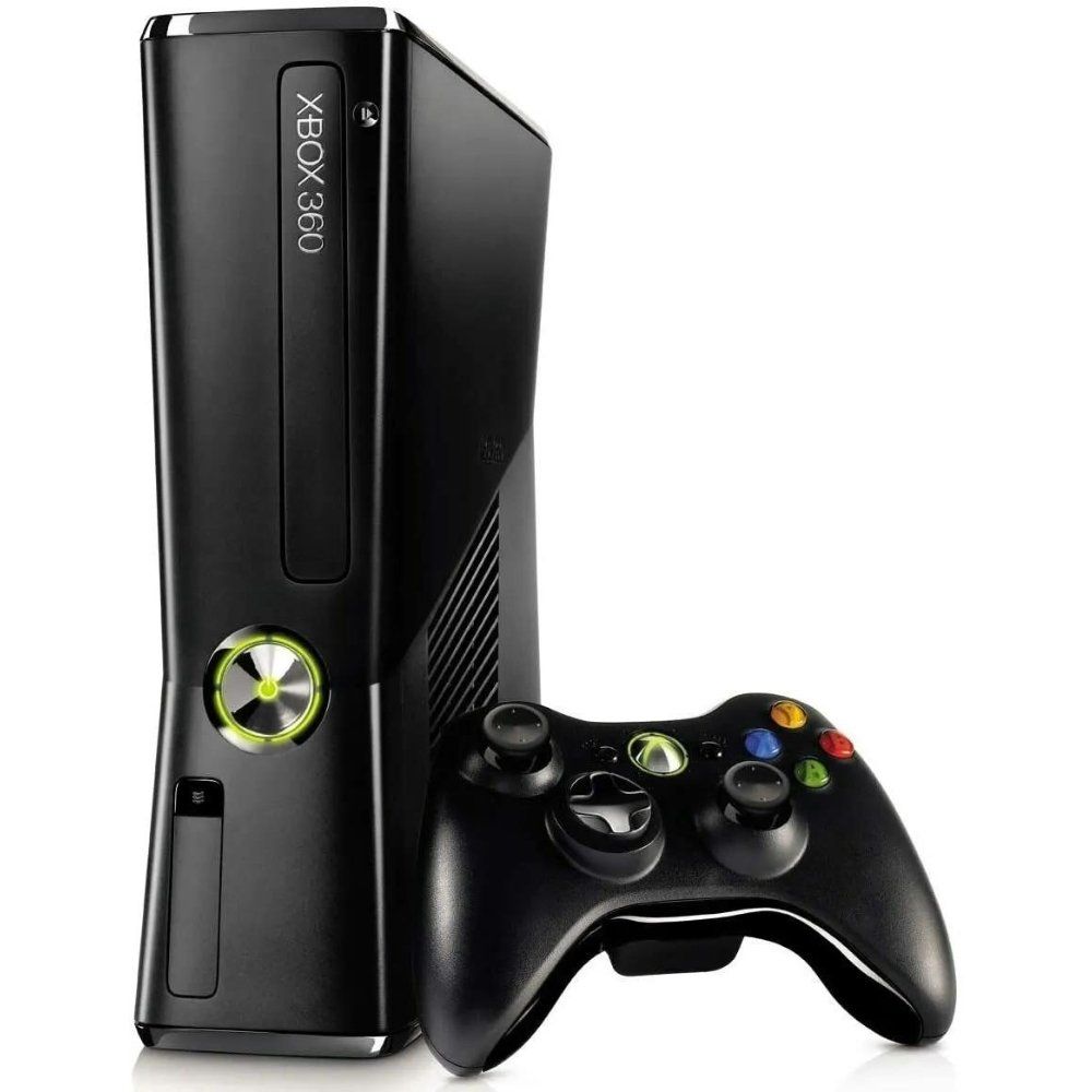 Microsoft Console: XBox 360 S Konsole 250GB + Controller schwarz – Usato da Jonschwil venduto da Jomase