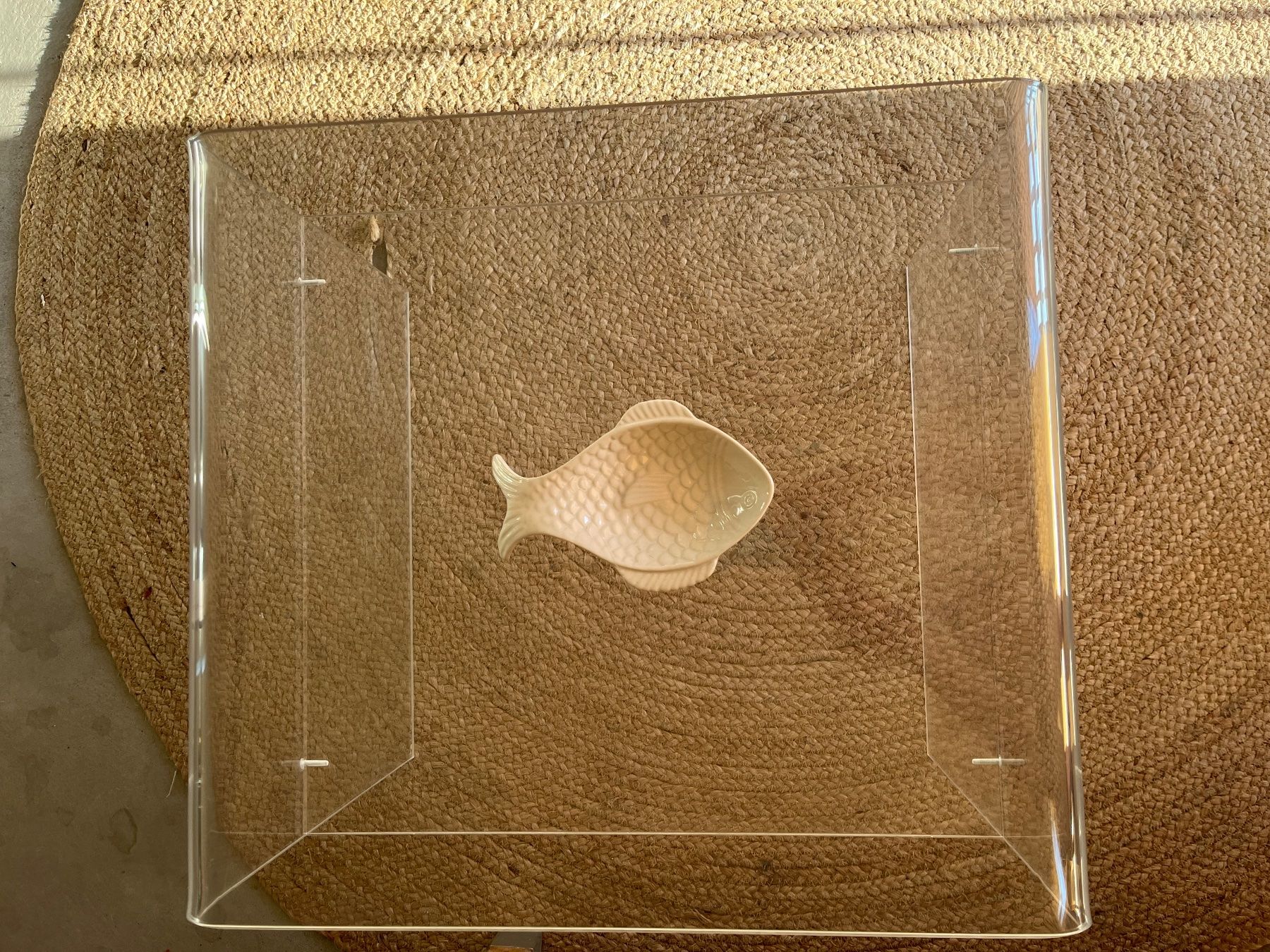 Tavoli: Beistelltisch Coffee table Transparent durchsichtig 50x40 – Usato da Zürich venduto da maral787 6