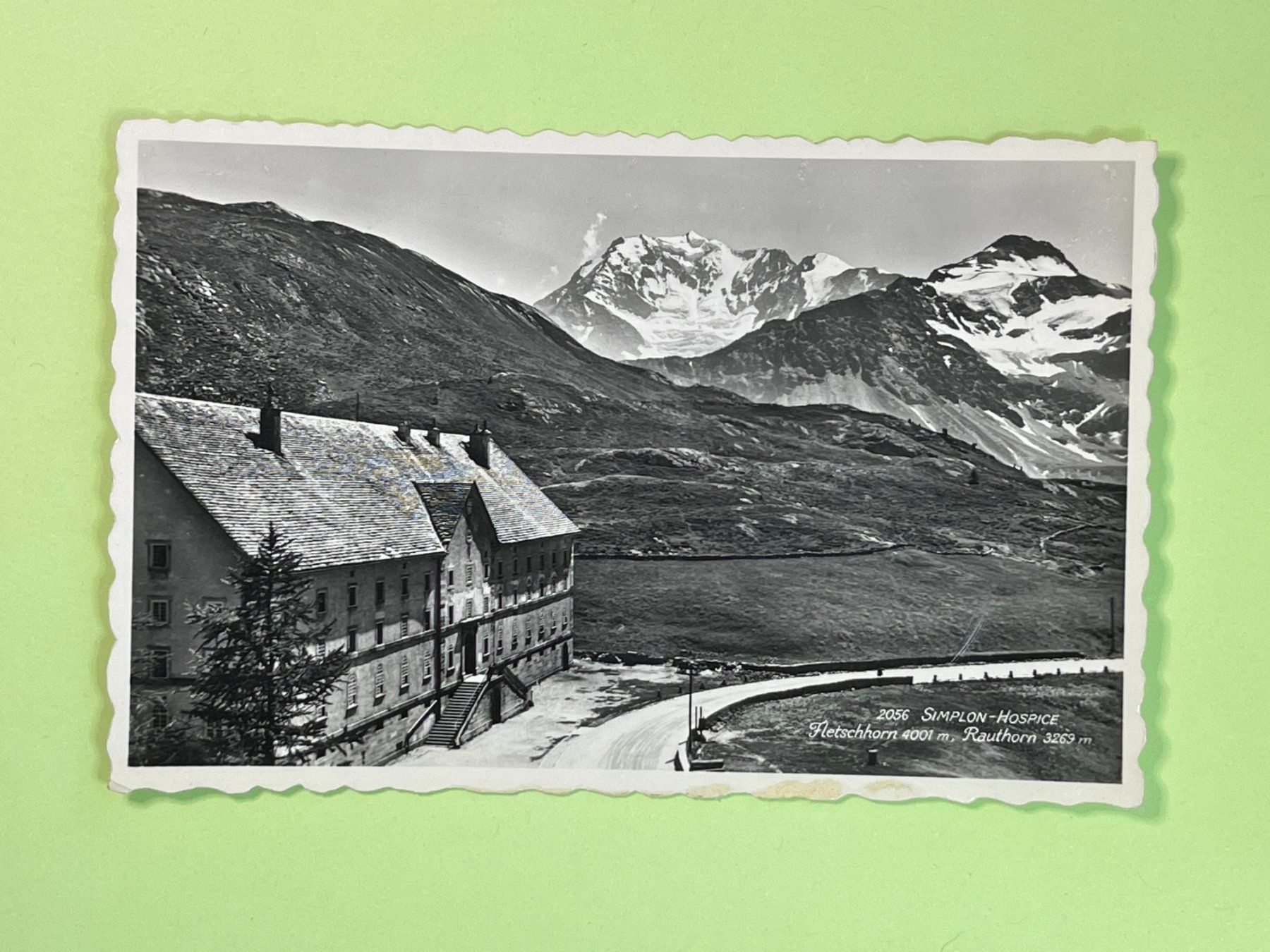 Cartoline postali: Simplon-Hospiz – Usato da Steg VS venduto da _vinci_