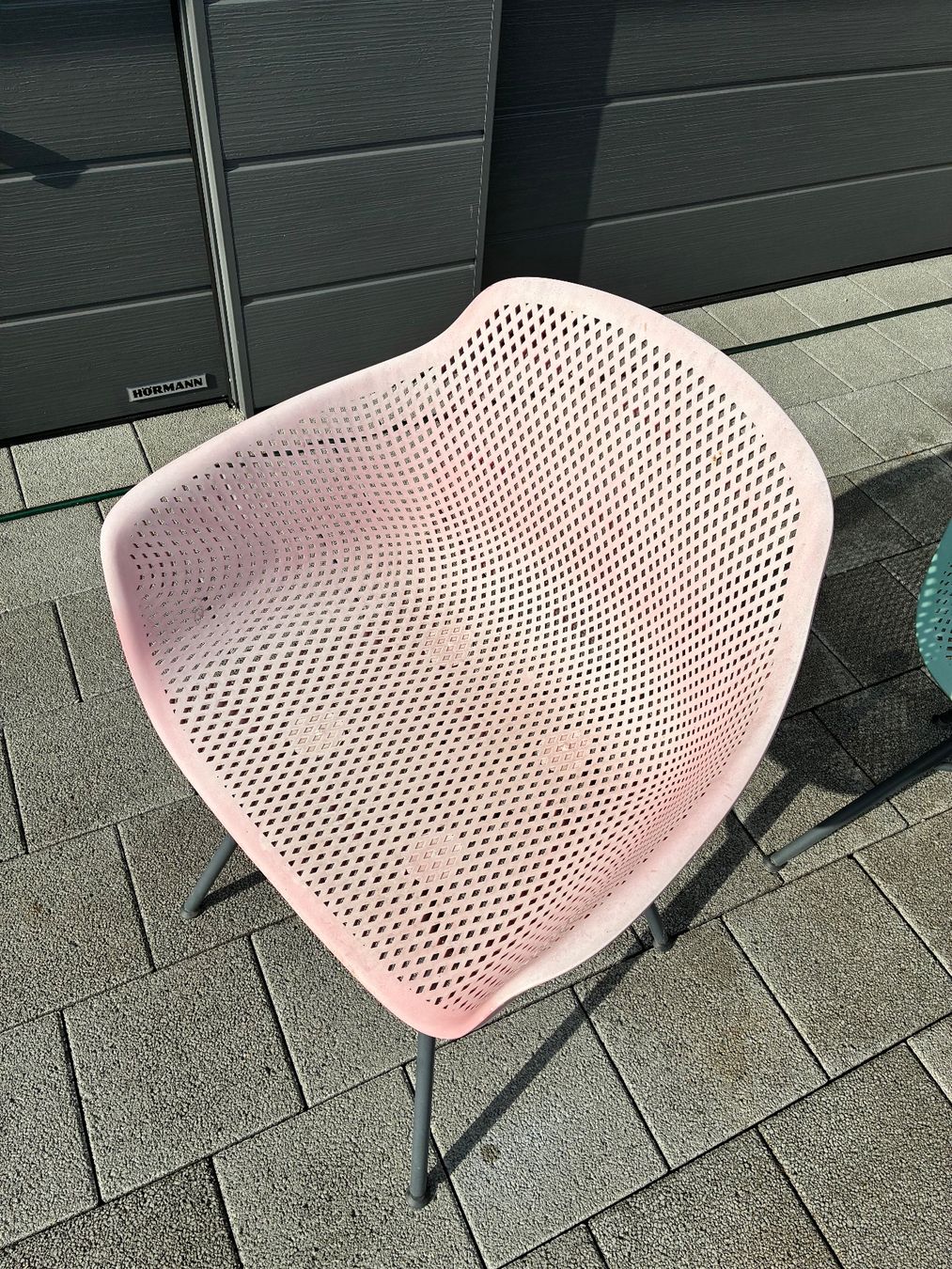 Chaises: Gartenstühle 2er Set pink und mint Vintage – D'occasion à Horw par adler65 5
