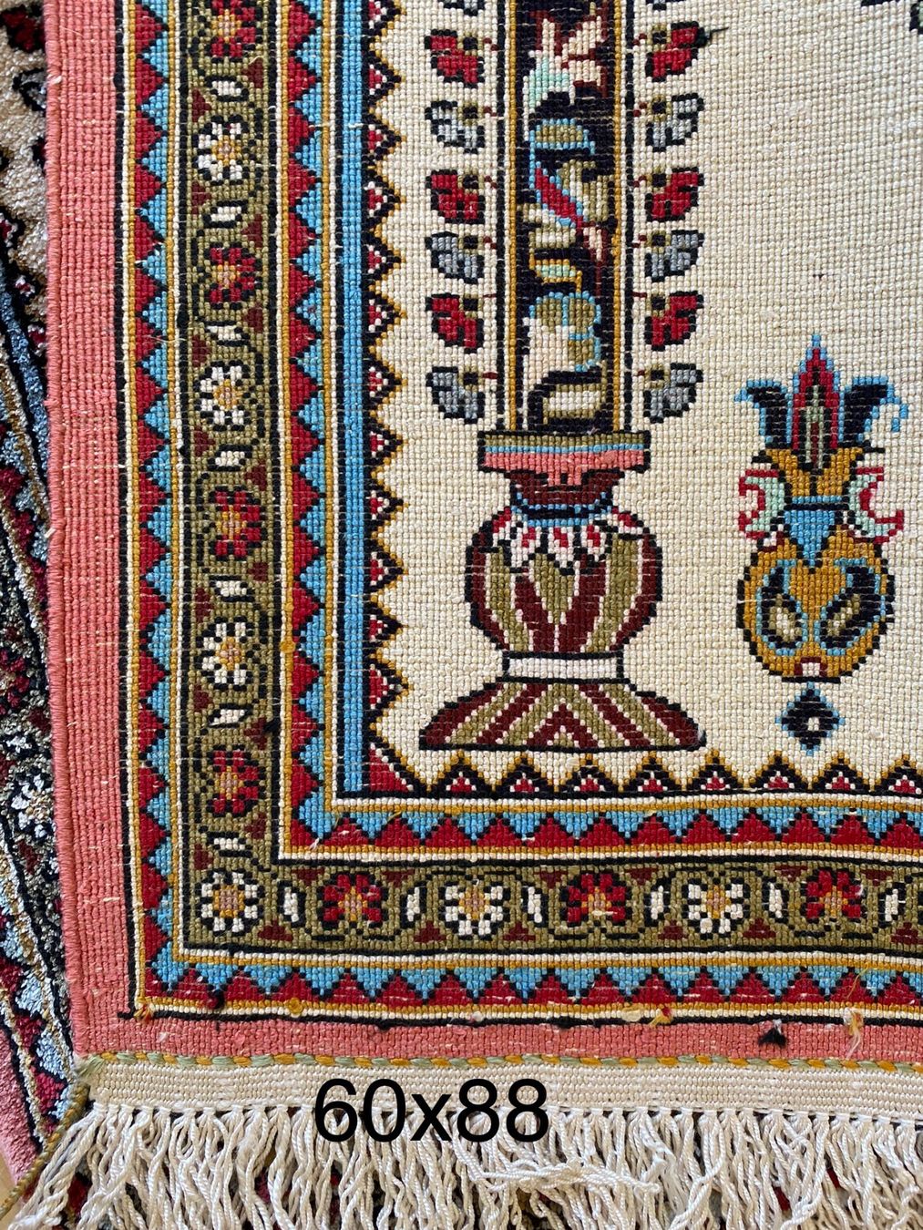 Tappeti: Perserteppich Seide 60x88.cm – Usato da Büron venduto da Filadefia-888 3