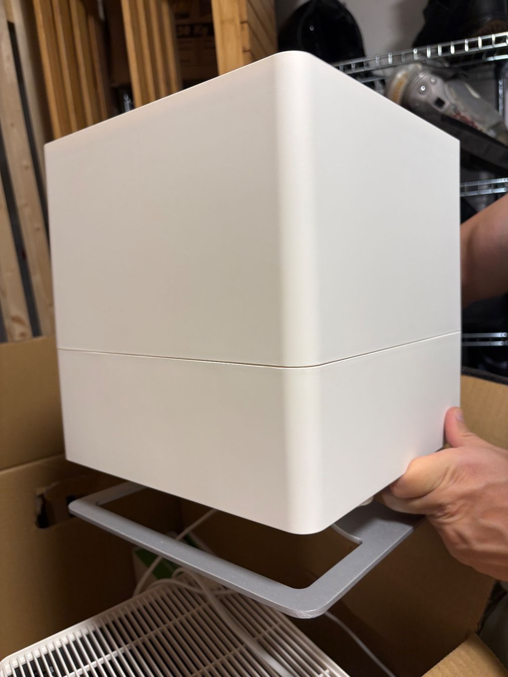 Umidificatori d'aria: Moderner Design Luftbefeuchter / Raumklima-Gerät Weiss – Usato da Pfäffikon ZH venduto da meg_95fj