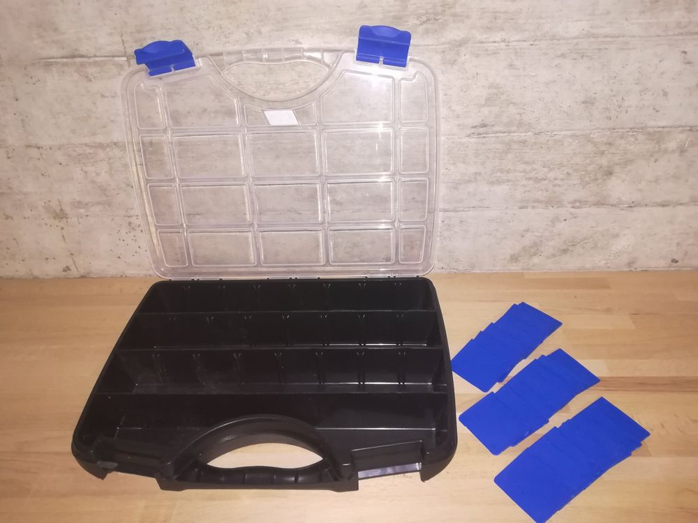 Shpuuyy Schrauben Organizer Tablett - 3D Druck Werkzeugkasten Für M3 Schrauben & Hardware