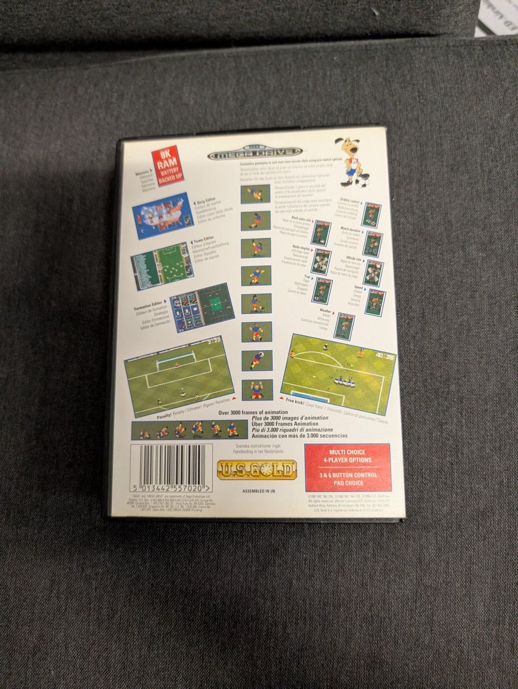 Spiele: World cup USA 94 Sega mega drive – Gebraucht aus Giubiasco von Ticinerd 1
