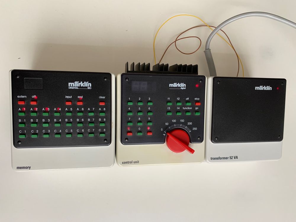 Märklin Control Unit 6021,Memory und Transformer 52 VA (Gebraucht) in ...