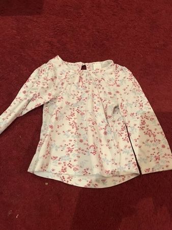 Mädchen Sweatshirt 74 Blümli