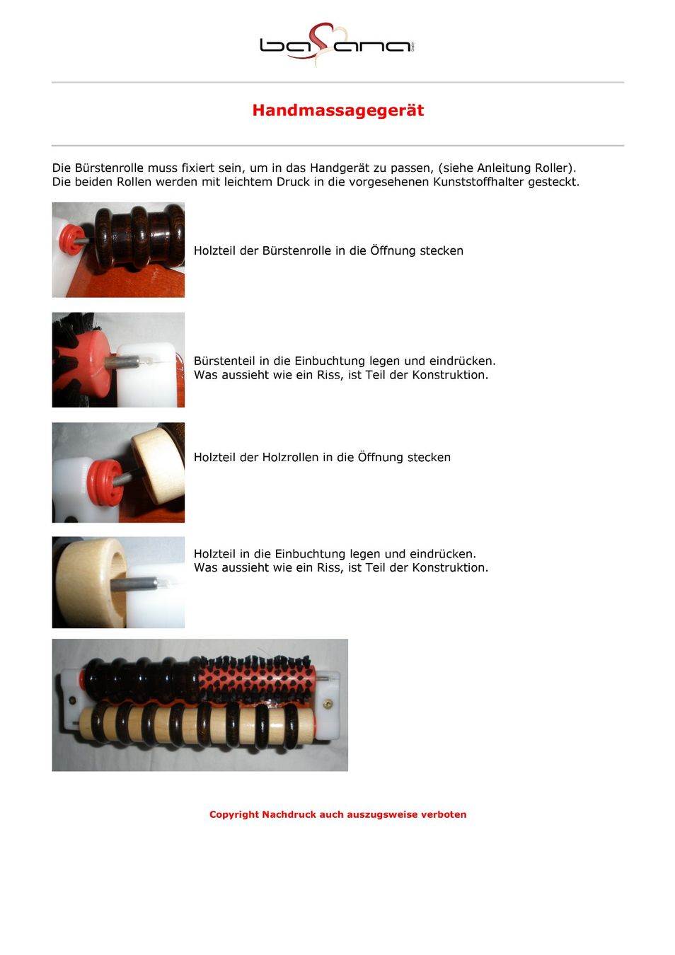 Massagegeräte: Aktion: Handmassagegerät – Neu und originalverpackt aus Rotkreuz von Basana2 3