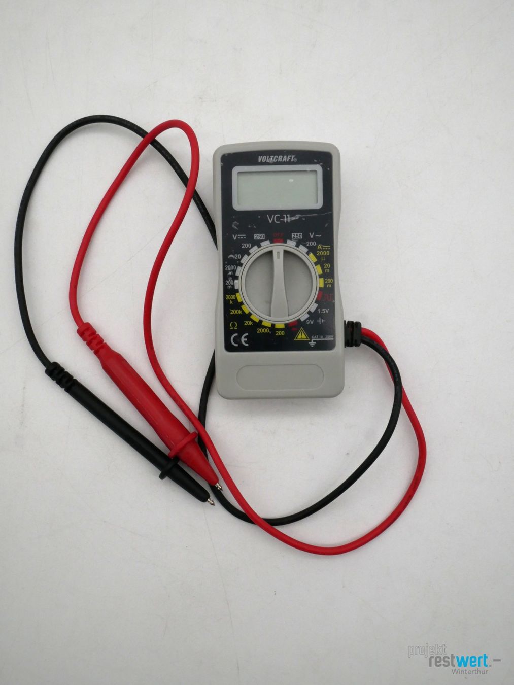 Voltcraft Misurare: VOLTACRAFT VC-11 Multimeter Messgerät – Usato da Winterthur venduto da Restwert_Winterthur