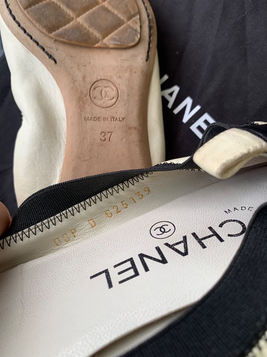 Chanel Scarpe da donna: Chanel Leder ballerinas ballerina – Usato da Zell LU venduto da AliAli24 4