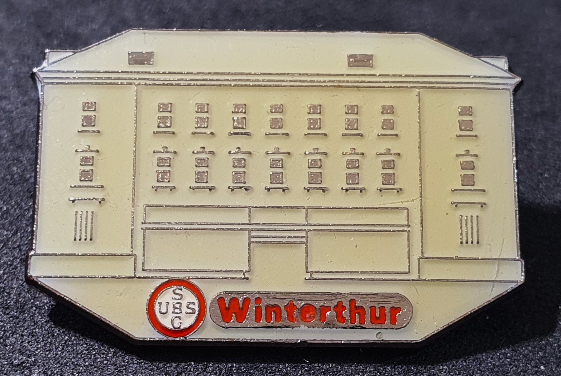 Placchette & Badge: W788 - Pin UBS SBG Winterthur – Usato da Reinach BL venduto da Boston-Verkauf 1