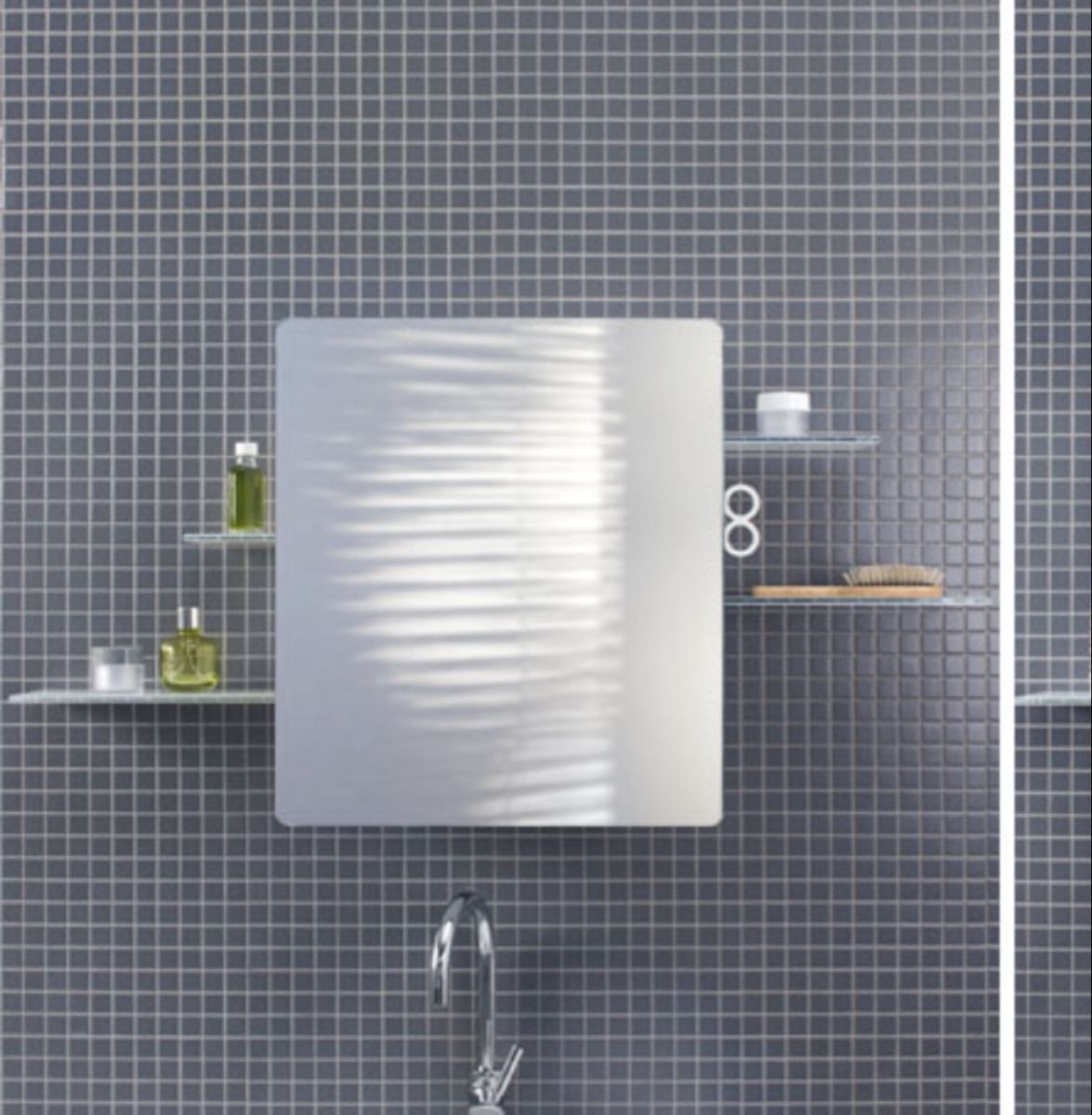 Armoires miroirs: KALI Spiegelschrank weiss  – Neuf (Voir description) à Basel par balenadelfino 3