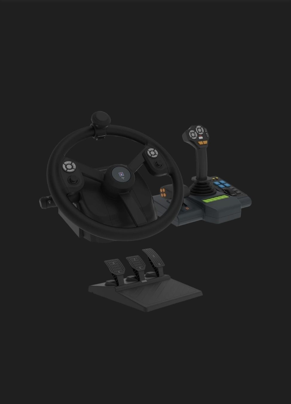 Sistema di controllo: Logitech Farming Simulator Controller Set schwarz – Usato da Illnau venduto da farmer125