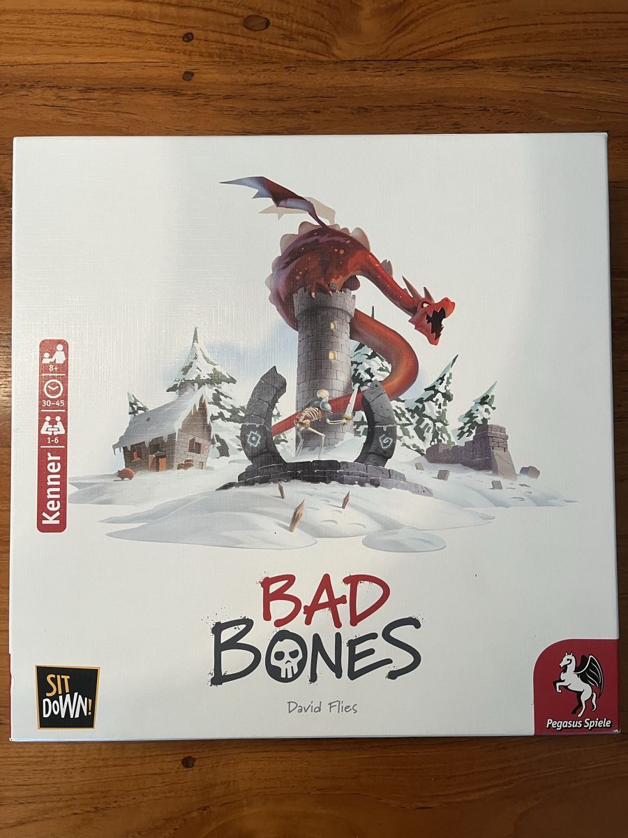 Pegasus Spiele Giochi: Bad Bones Brettspiel – Nuovo (secondo la descrizione) da Aarburg venduto da Froschix
