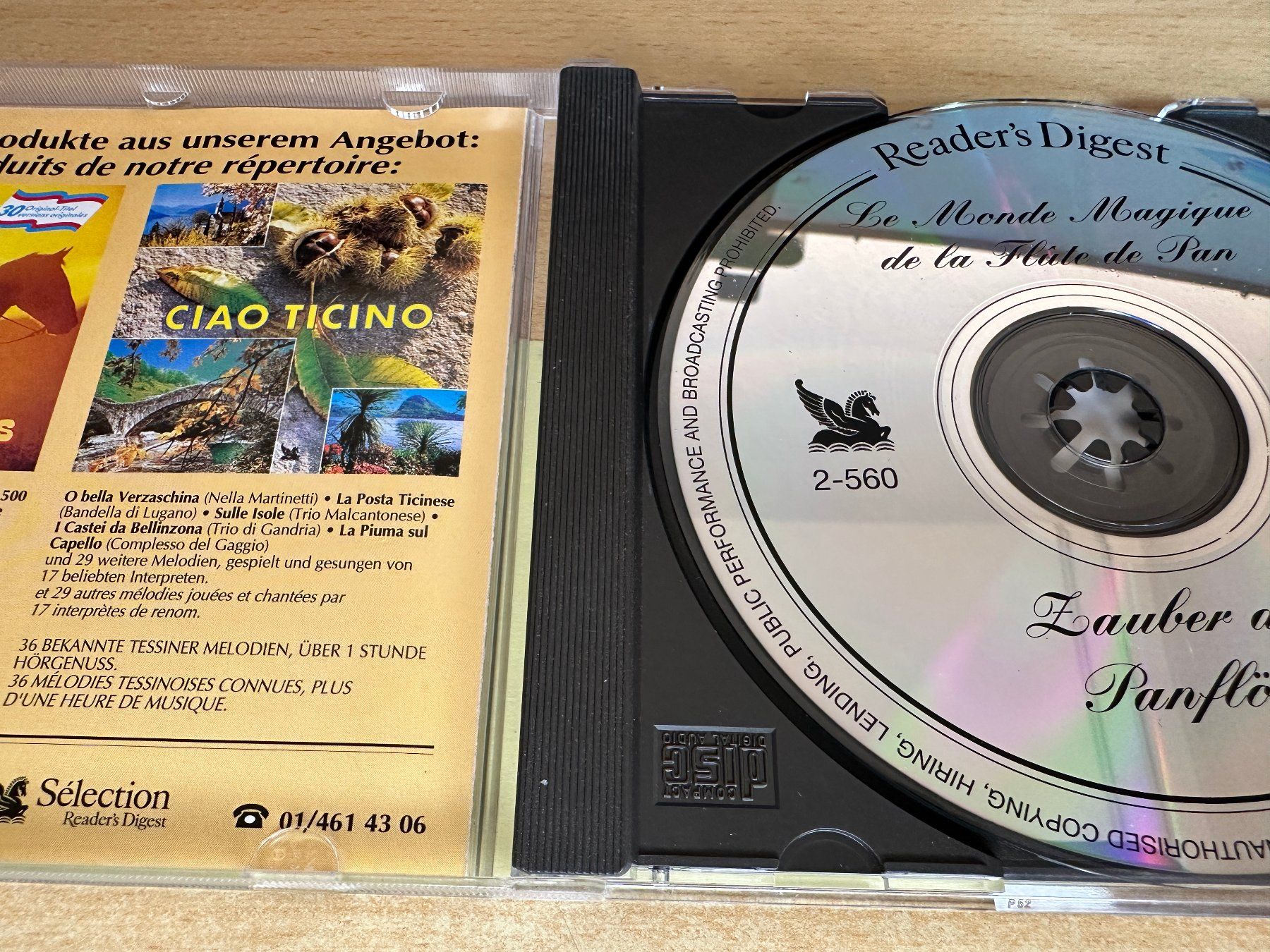 CD: C3 Zauber der Panflöte – Usato da Rikon im Tösstal venduto da Alpenmutz 2