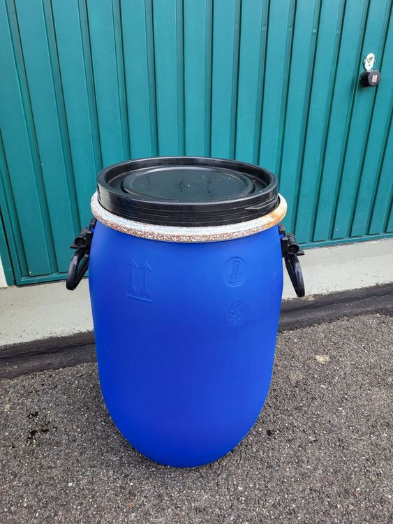 Garronda 2x 60 Liter Weithalsfässer BPA-frei - Lebensmittelbehälter Für Garten & Haushalt