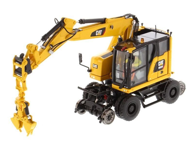 Kit di modellismo & Modellini statici: 1:50 CAT M323F Schinenbagger gelb – Nuovo e nell'imballaggio originale da Affoltern am Albis venduto da Modellshop-8910 2
