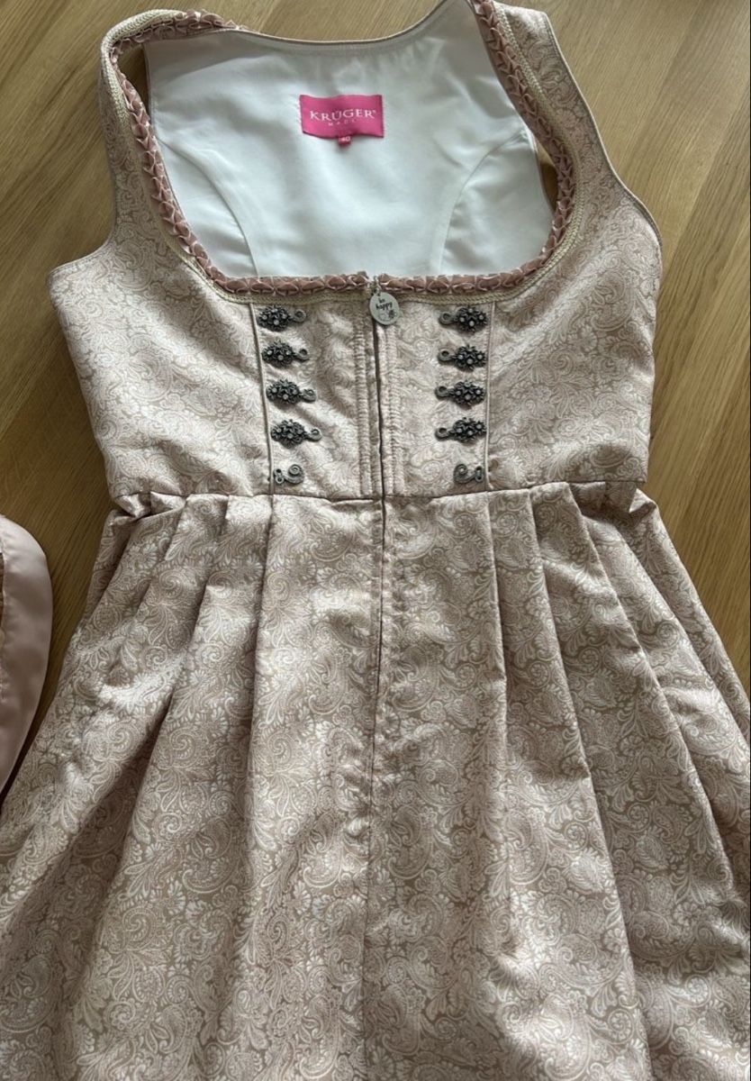 Krüger Vestiti: Krüger Dirndl Gr. 40 altrosa – Usato da Tübach venduto da Laba1990 1