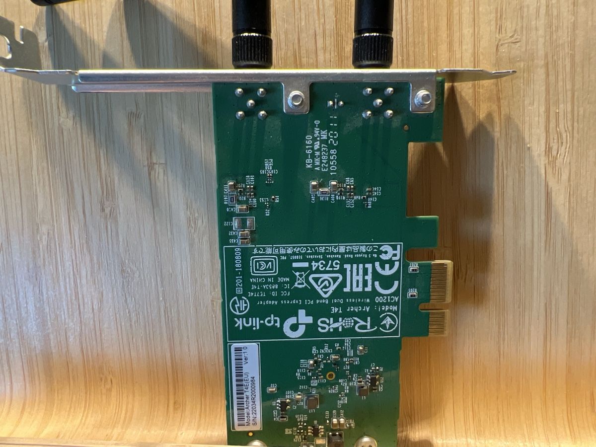 TP-Link Unità & Adattatore: TP-Link Archer T4E AC1200 Wireless PCI Express Adapter – Usato da Mülligen venduto da vagos85 1