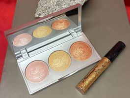 Strobing Highlighter Golden Rose &  Glitzermascara - neu!