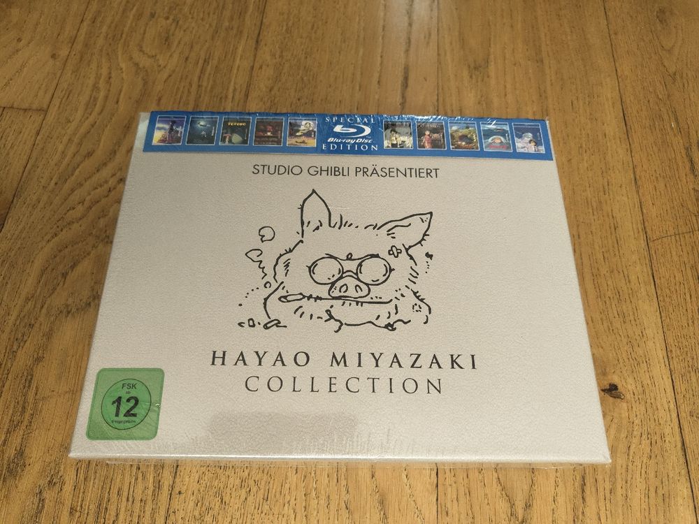 Hayao Miyazaki Collection - Studio Ghibli BluRay OVP Neu (Neu und ...