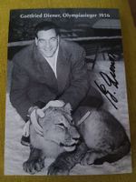 Gottfried Diener - Olympia Gold 1956 - handsigniert