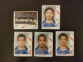Japan team Stickers Panini coupe du monde 2006