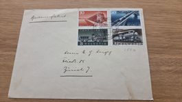 1947 FDC 100 Jahre Schweizer Eisenbahn