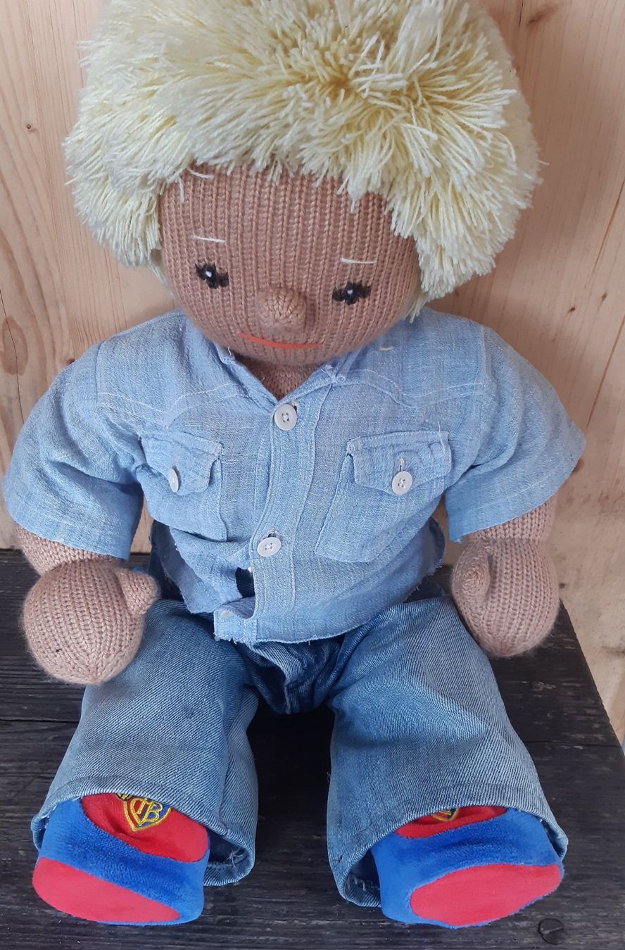 Bambole: Puppe im Jeanslook – Usato da Lengnau venduto da robinie02