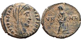 DIVUS CONSTANTINE I bronze nummus (337-340 AD)
