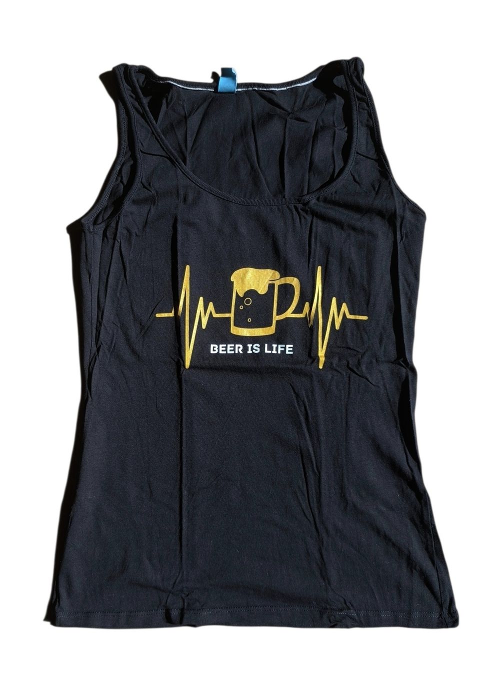 Tops: Damen Top Schwarz Bier Spruch – Neuf (Voir description) à Gettnau par Immortal_